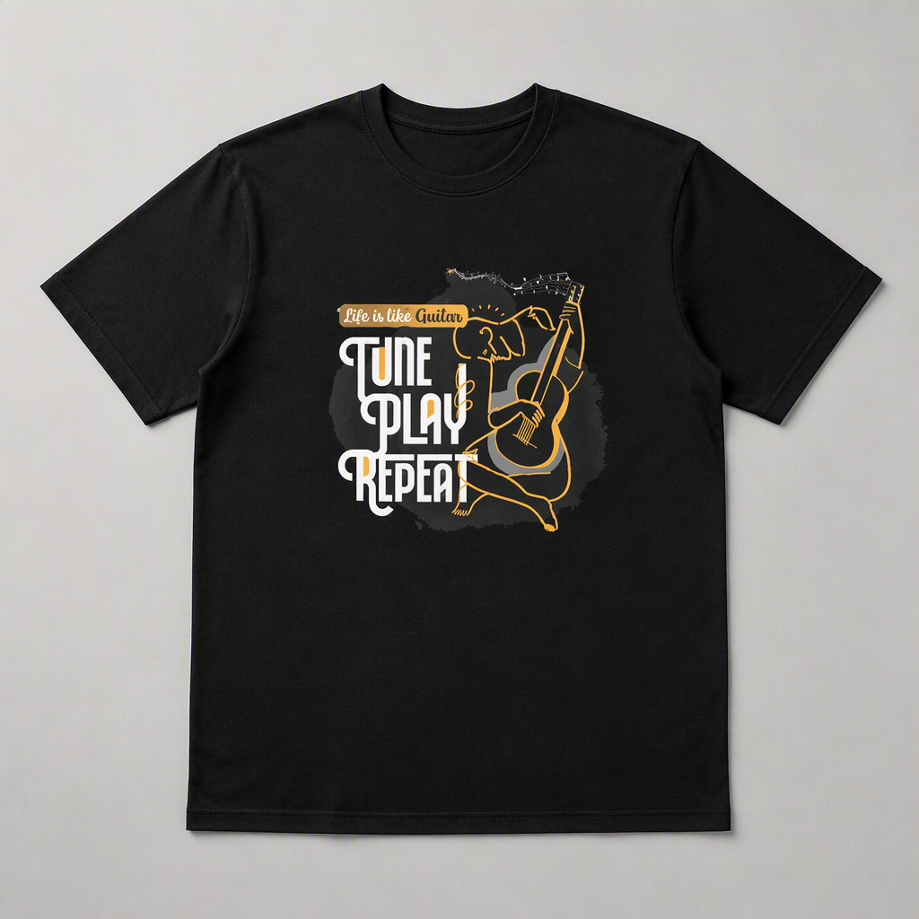 Tune, play & repeat T Shirt
