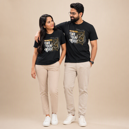 Tune, play & repeat T Shirt