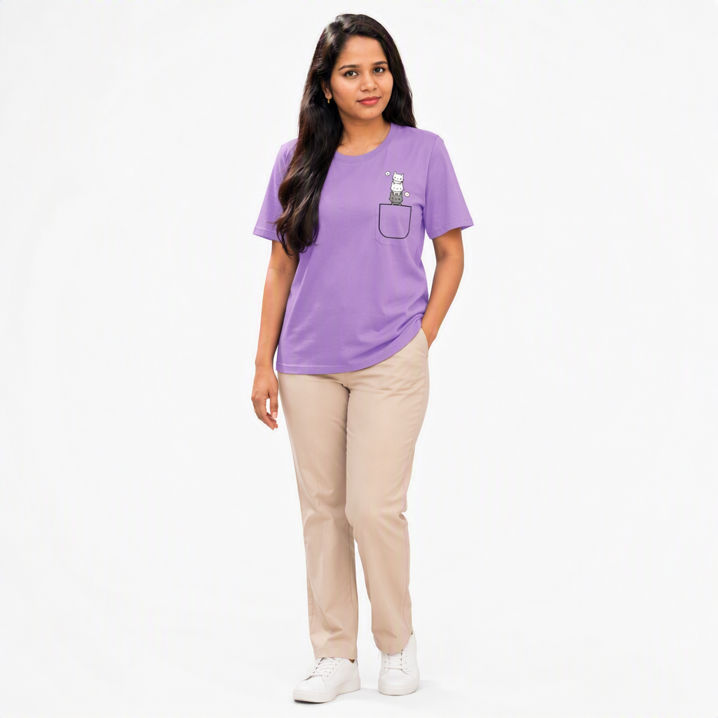 Cartoon kitty T Shirt