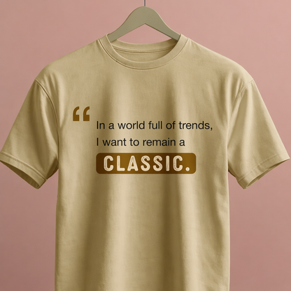 The "Remain a Classic" Tee